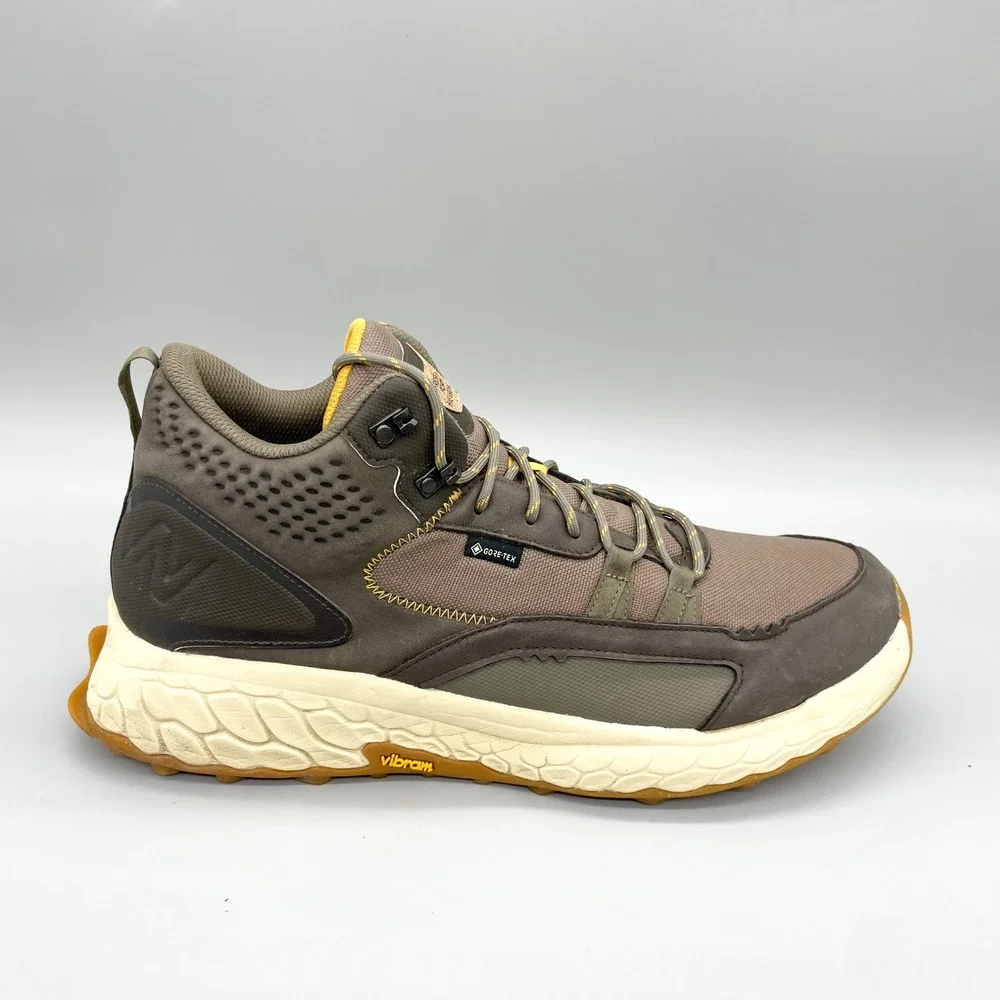 New Balance Fresh Foam Hierro Mid GTX Hiking Boots Mens 13 Brown Trail Running